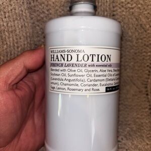 Williams Sonoma French Lavender Hand Lotion - 16 ounce